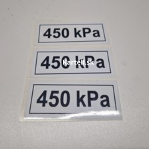 Tabuľka 450 kPa M26 1 ks