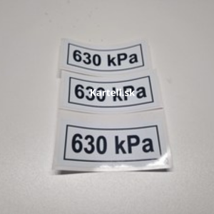 Tabuľka 630 kPa FUMO  1ks